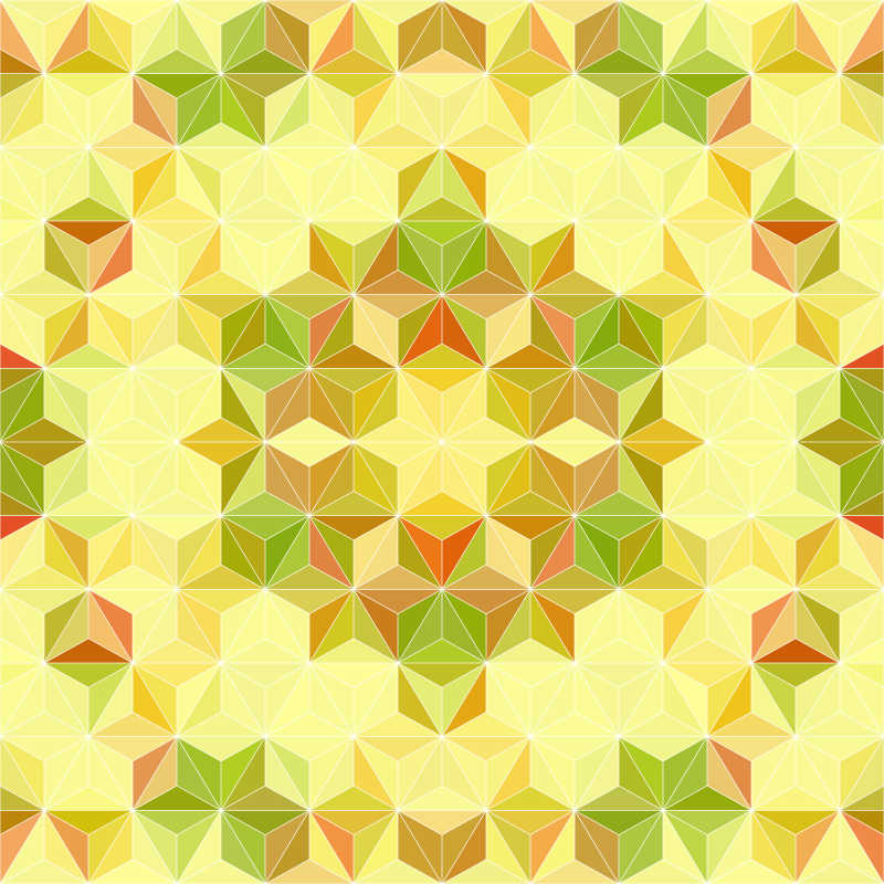 矢量抽象多彩立体三角的背景插图