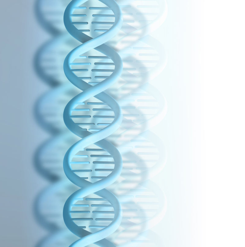 形象的DNA结构抽象背景