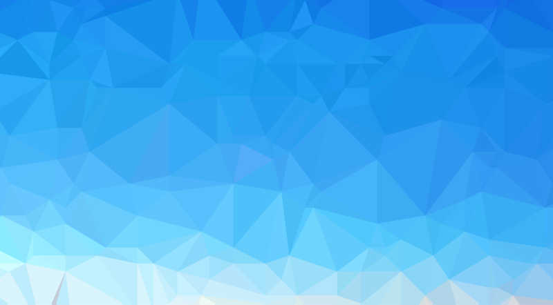 抽象蓝三角概念设计图
