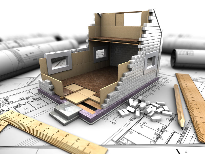 家用房屋模型