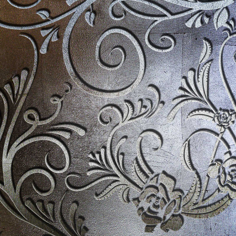 钢金属板上的花纹