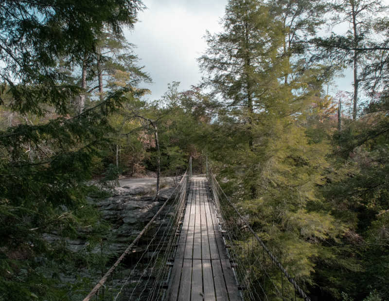 木质简易桥