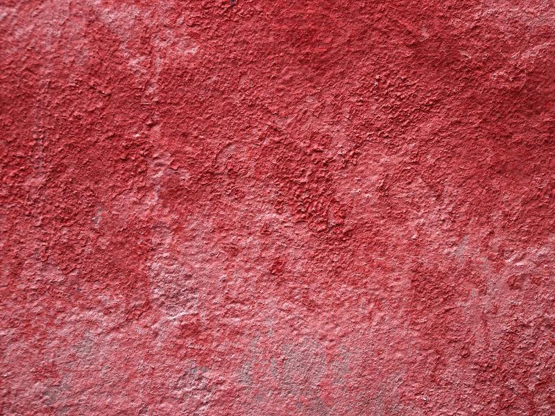 鲜红的纹理墻壁