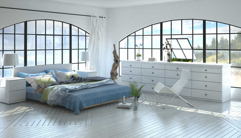 室内设计卧室概念图