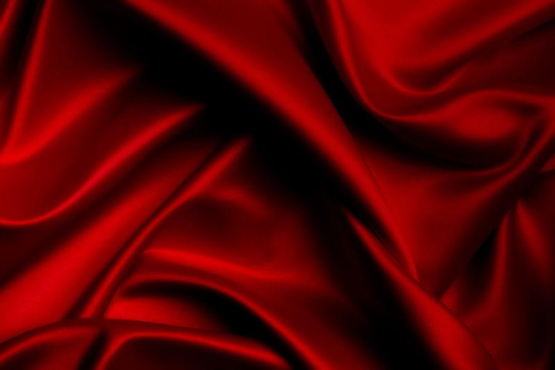 红色奢华丝绸