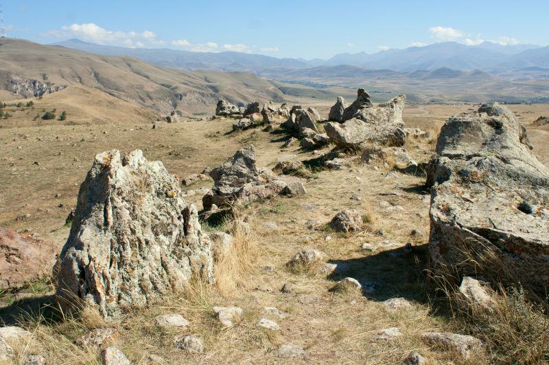 亚美尼亚的许多大石头