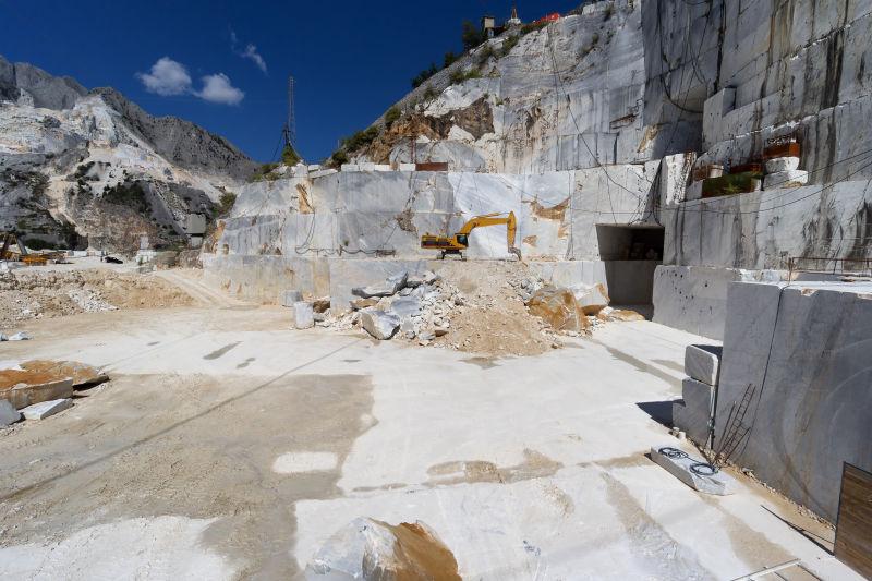 意大利托斯卡纳Carrara白大理石采石场