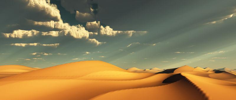 沙漠与天空