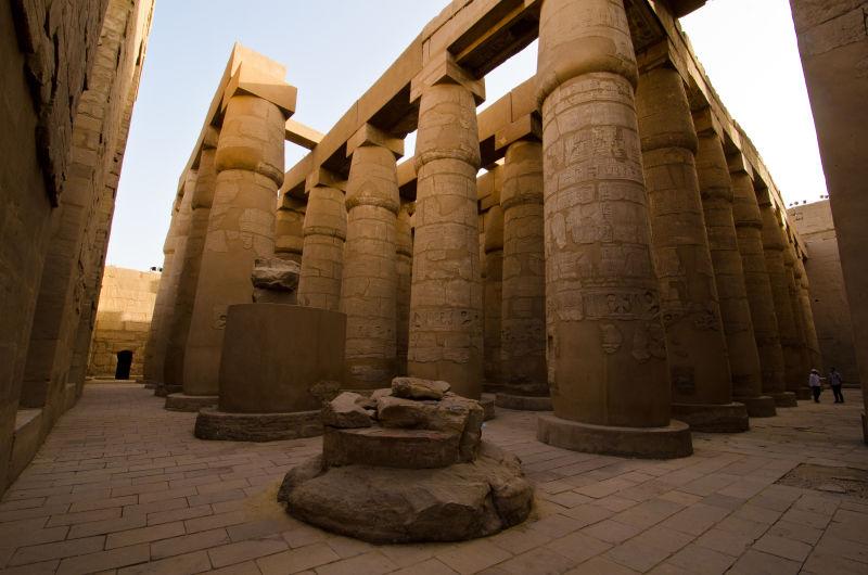埃及古老的古堡