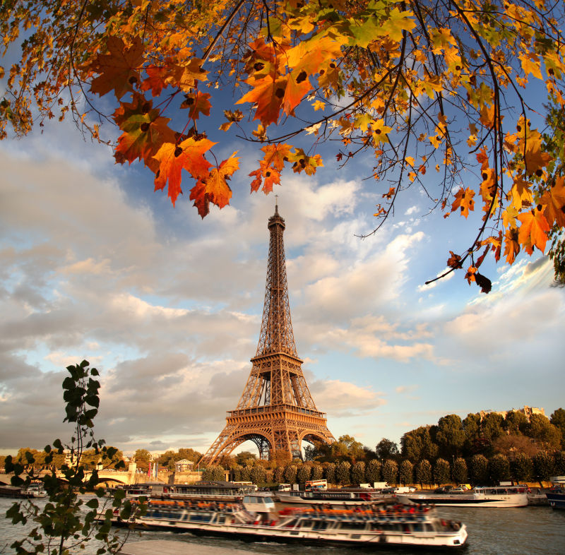 美丽的巴黎铁塔